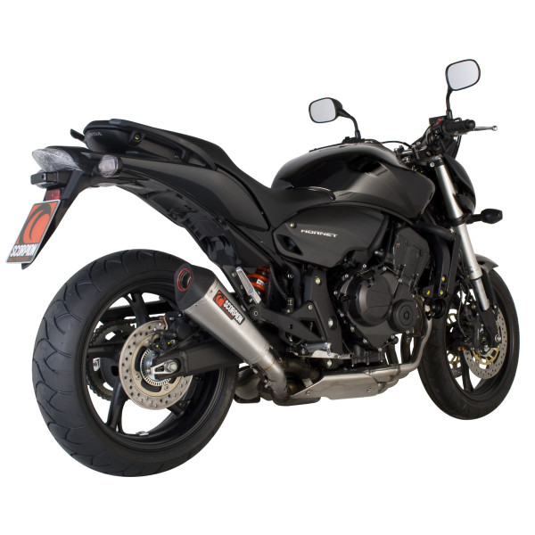Scorpion Exhaust Honda CB600 Hornet 2007 - 2013 Serket Taper Slip-on Carbon Fibre Sleeve